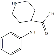 4-Piperidinecarboxylic acid, 4-(phenylamino)- CAS#: 772283-93-9