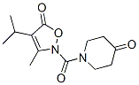 4-Piperidinone,  1-[[3-methyl-4-(1-methylethyl)-5-oxo-2(5H)-isoxazolyl]carbonyl]- CAS#: 706804-93-5
