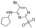 4-PyriMidinaMine, 5-broMo-N-cyclopentyl-2-(Methylsulfonyl)- CAS#: 733039-22-0