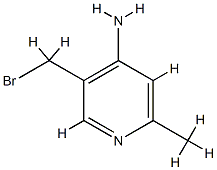 4-Pyridinamine,5-(bromomethyl)-2-methyl-(9CI) CAS#: 771412-37-4