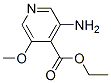 4-Pyridinecarboxylicacid,3-amino-5-methoxy-,ethylester(9CI) CAS#: 709666-24-0