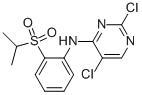4-Pyrimidinamine,  2,5-dichloro-N-[2-[(1-methylethyl)sulfonyl]phenyl]- CAS#: 761440-16-8