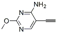 4-Pyrimidinamine, 5-ethynyl-2-methoxy- (9CI) CAS#: 74954-62-4