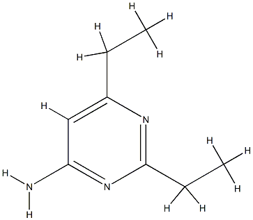 4-Pyrimidinamine,2,6-diethyl-(9CI) CAS#: 785020-52-2