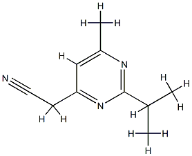 4-Pyrimidineacetonitrile,6-methyl-2-(1-methylethyl)-(9CI) CAS#: 77204-21-8