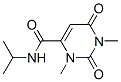 4-Pyrimidinecarboxamide, 1,2,3,6-tetrahydro-1,3-dimethyl-N-(1-methylethyl)-2,6-dioxo- (9CI) CAS#: 725692-75-1