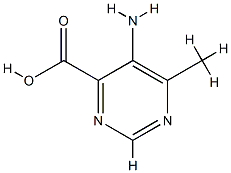 4-Pyrimidinecarboxylicacid,5-amino-6-methyl-(9CI) CAS#: 791056-59-2