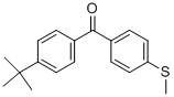 4-TERT-BUTYL-4'-(THIOMETHYL)BENZOPHENONE CAS#: 73242-05-4