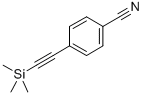 4-TRIMETHYLSILYLETHYNYLBENZONITRILE  97 CAS#: 75867-40-2