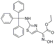 4-Thiazoleacetic acid, a-(hydroxyiMino)-2-[(triphenylMethyl)aMino]-, ethyl ester CAS#: 78677-59-5