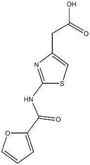 4-Thiazoleaceticacid,2-[(2-furanylcarbonyl)amino]-(9CI) CAS#: 790271-33-9