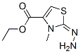4-Thiazolecarboxylicacid,2-hydrazono-2,3-dihydro-3-methyl-,ethylester(9CI) CAS#: 753027-75-7