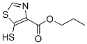 4-Thiazolecarboxylicacid,5-mercapto-,propylester(9CI) CAS#: 738619-80-2