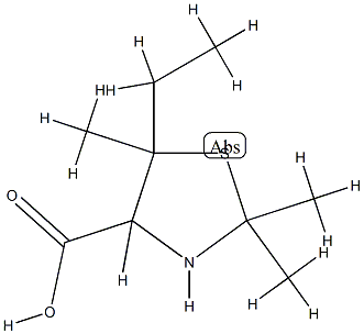 4-Thiazolidinecarboxylicacid,5-ethyl-2,2,5-trimethyl-(9CI) CAS#: 792843-10-8
