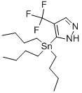 4-(Trifluoromethyl)-5-(tributylstannyl)pyrazole CAS#: 790661-62-0