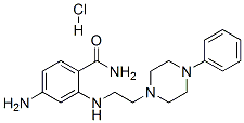 4-amino-2-[2-(4-phenylpiperazin-1-yl)ethylamino]benzamide hydrochlorid e CAS#: 75294-09-6