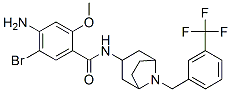 4-amino-5-bromo-2-methoxy-N-[8-[[3-(trifluoromethyl)phenyl]methyl]-8-a zabicyclo[3.2.1]oct-3-yl]benzamide CAS#: 76351-90-1