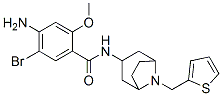 4-amino-5-bromo-2-methoxy-N-[8-(thiophen-2-ylmethyl)-8-azabicyclo[3.2. 1]oct-3-yl]benzamide CAS#: 76351-98-9