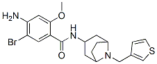 4-amino-5-bromo-2-methoxy-N-[8-(thiophen-3-ylmethyl)-8-azabicyclo[3.2. 1]oct-3-yl]benzamide CAS#: 76352-00-6