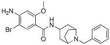 4-amino-N-(8-benzyl-8-azabicyclo[3.2.1]oct-3-yl)-5-bromo-2-methoxy-ben zamide CAS#: 76351-87-6