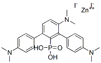 4-bis(4-dimethylaminophenyl)phosphoryl-N,N-dimethyl-aniline, zinc(+2) cation, diiodide CAS#: 74039-82-0