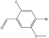 4-broMo-2-fluoro-5-Methoxy-benzaldehyde CAS#: 749931-20-2