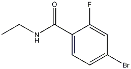 4-bromo-N-ethyl-2-fluorobenzamide CAS#: 749927-82-0