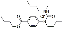 [(4-butoxycarbonylphenyl)-butyl-carbamoyl]methyl-butyl-azanium chlorid e CAS#: 78329-87-0