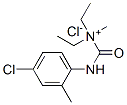 (4-chloro-2-methyl-phenyl)carbamoylmethyl-diethyl-azanium chloride CAS#: 77966-47-3