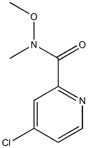 4-chloro-N-methoxy-N-methylpicolinamide CAS#: 757251-62-0