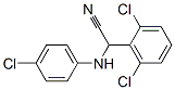[(4-chlorophenyl)amino](2,6-dichlorophenyl)acetonitrile CAS#: 74929-43-4
