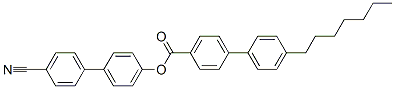 4'-cyano[1,1'-biphenyl]-4-yl 4'-heptyl[1,1'-biphenyl]-4-carboxylate CAS#: 72928-30-4
