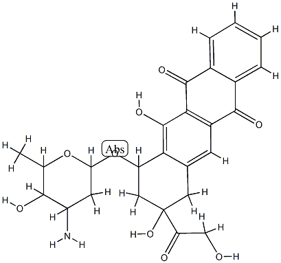 4-demethoxy-11-deoxyadriamycin CAS#: 77312-69-7
