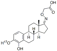 4-hydroxyestrone-17-(O-carboxymethyl)oxime CAS#: 77111-07-0