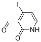 4-iodo-2-oxo-1,2-dihydropyridine-3-carbaldehyde CAS#: 726206-53-7