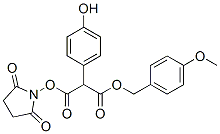 4-methoxybenzyl [[(2,5-dioxo-1-pyrrolidinyl)oxy]carbonyl](4-hydroxyphenyl)acetate CAS#: 78641-41-5