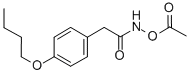 4-n-Butoxyphenylacetohydroxamic acid, O-acetate ester CAS#: 77372-67-9