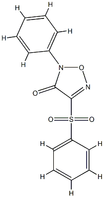 4-phenyl-3-phenylsulfonylfuroxan CAS#: 76016-72-3