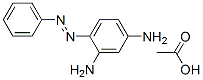 4-(phenylazo)benzene-1,3-diamine monoacetate CAS#: 75660-25-2