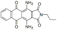 4,11-Diamino-2-propyl-1H-naphth[2,3-f]isoindole-1,3,5,10(2H)-tetrone CAS#: 73287-68-0