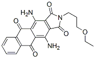 4,11-diamino-2-(3-ethoxypropyl)-1H-naphth[2,3-f]isoindole-1,3,5,10(2H)-tetrone CAS#: 72906-26-4