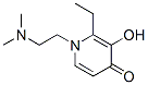 4(1H)-Pyridinone, 1-[2-(dimethylamino)ethyl]-2-ethyl-3-hydroxy- (9CI) CAS#: 770697-44-4
