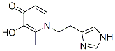 4(1H)-Pyridinone, 3-hydroxy-1-[2-(1H-imidazol-4-yl)ethyl]-2-methyl- (9CI) CAS#: 783292-65-9