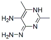 4(1H)-Pyrimidinone, 5-amino-2,6-dimethyl-, hydrazone (9CI) CAS#: 732925-33-6