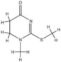 4(1H)-Pyrimidinone,5,6-dihydro-1-methyl-2-(methylthio)-(9CI) CAS#: 737721-47-0