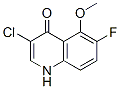 4(1H)-Quinolinone,  3-chloro-6-fluoro-5-methoxy- CAS#: 724787-66-0