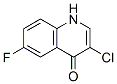 4(1H)-Quinolinone,  3-chloro-6-fluoro- CAS#: 724787-80-8