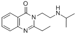 4(3H)-Quinazolinone, 2-ethyl-3-(2-((1-methylethyl)amino)ethyl)- CAS#: 77300-97-1