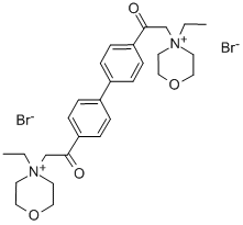 4,4'-(4,4'-Biphenylene)bis(2-oxoethylene)bis(4-ethylmorpholinium) dibromide CAS#: 78186-42-2