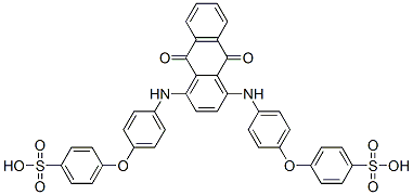 4,4'-[Anthraquinone-1,4-diyldiiminobis(4,1-phenylene)bisoxy]bis(benzenesulfonic acid) CAS#: 73688-63-8